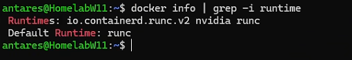 NVIDIA Container Toolkit 验证